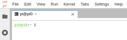 Remote Jupyter terminal